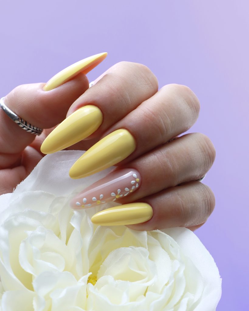 Exemplo de Nail art com o verniz gel Epic Sweet Shades