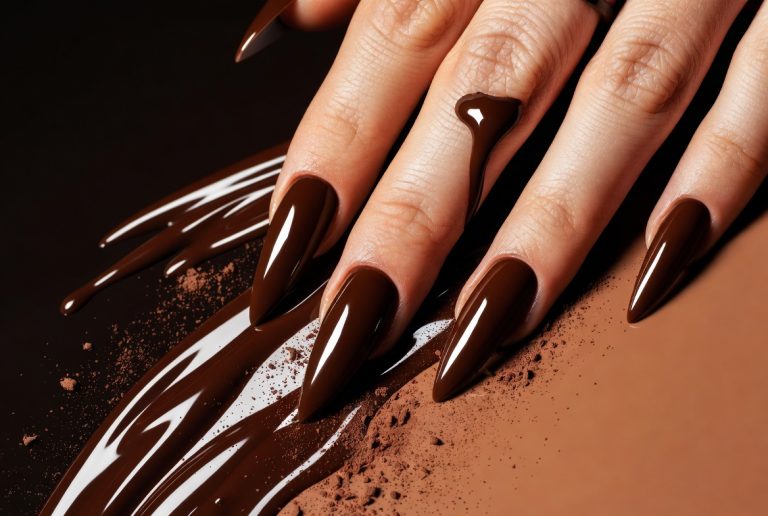 castanho-chocolate-nails-tendencia